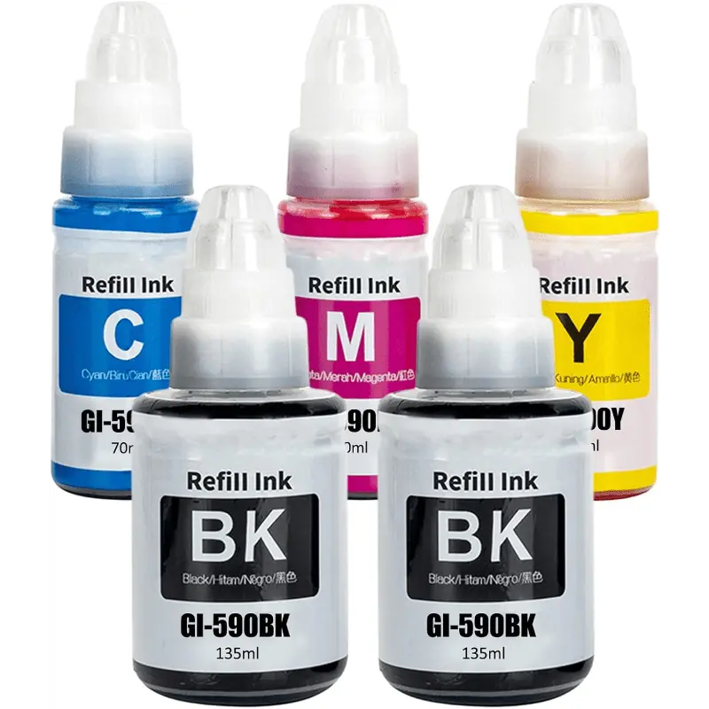 Canon CGI-590 botella tinta compatible — vista frontal | Startoner