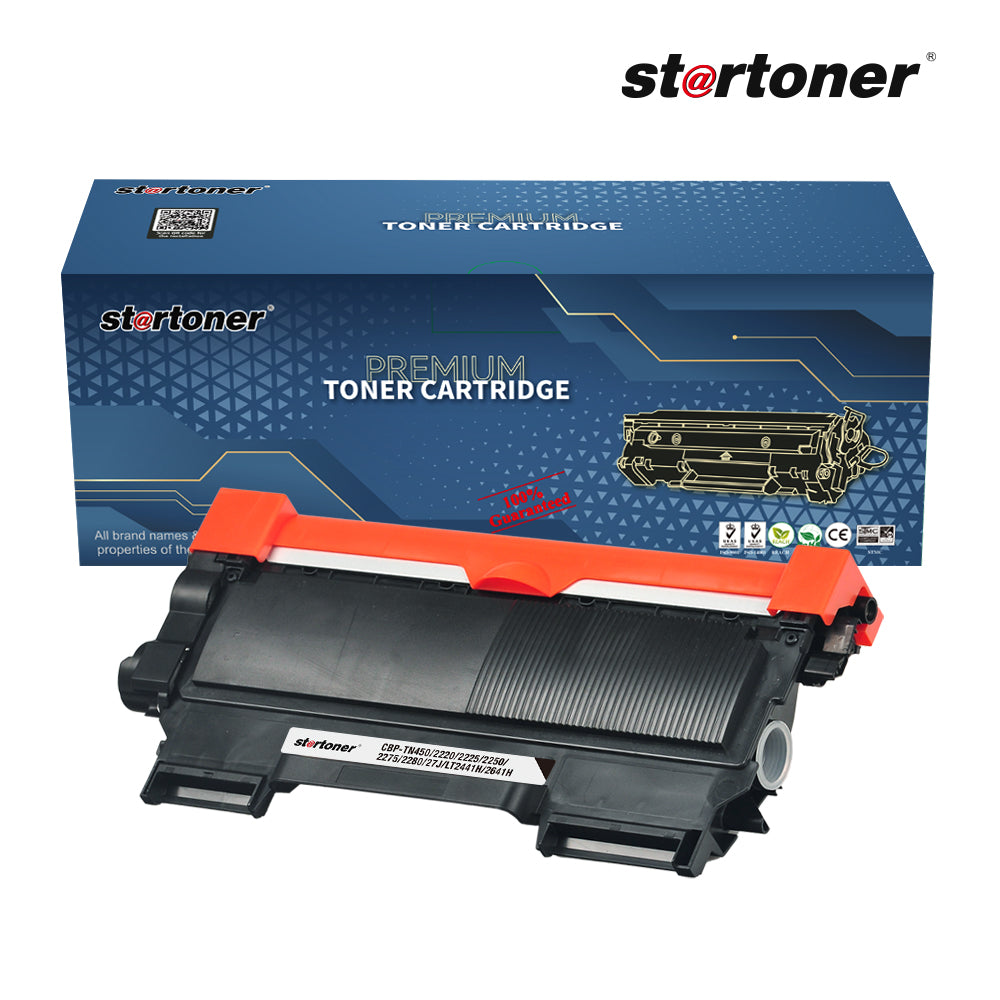 Tóner Compatible Brother TN450/2220/2225/2250/2275 | 2,600 Páginas de Alto Rendimiento