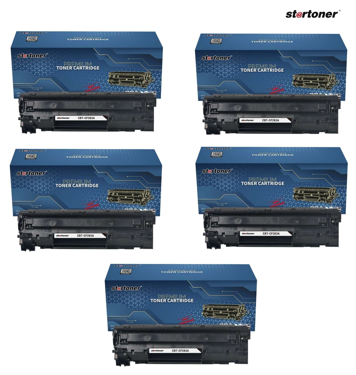 HP CF283A tóner compatible — embalaje original Startoner | Startoner