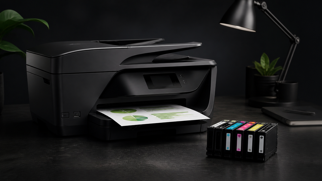 Qué tinta necesita la HP OfficeJet 6950 y 5 modelos compatibles