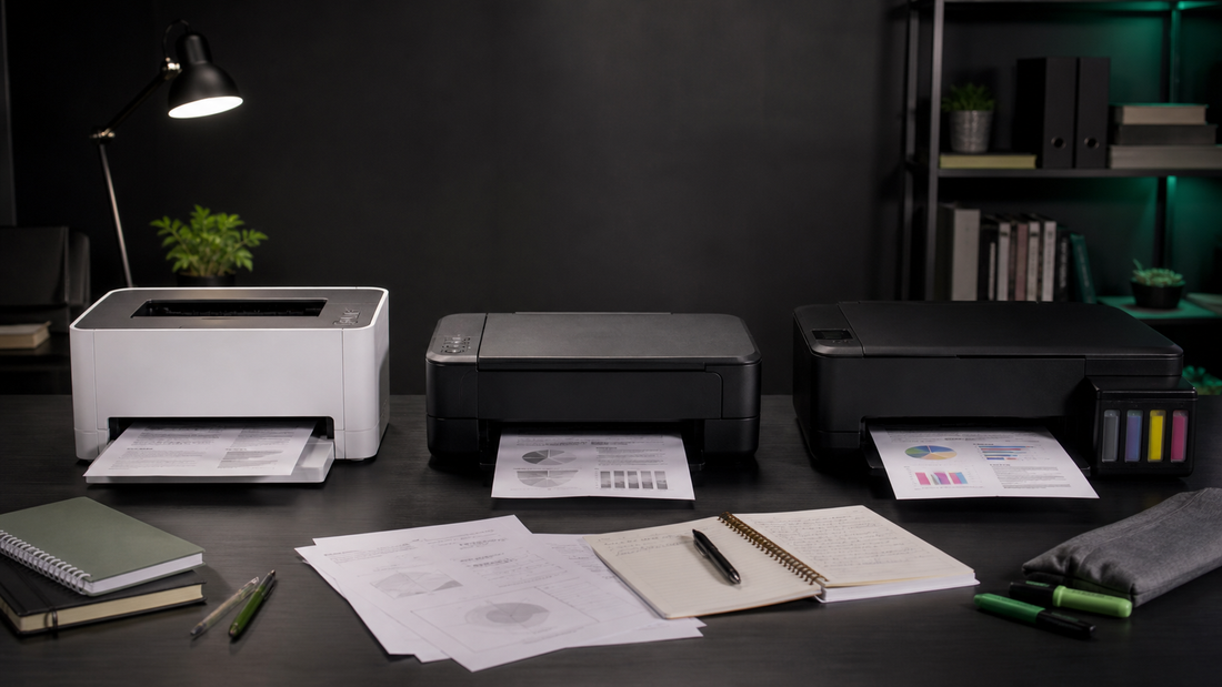 Qué impresora comprar para estudiar: láser, tinta o depósito recargable