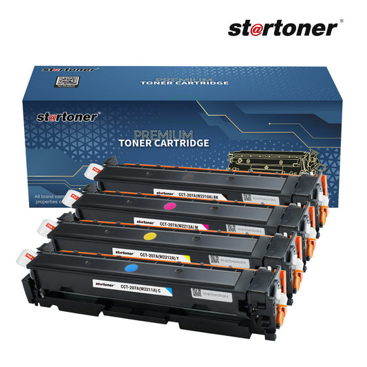 Tóner HP 207A compatible (W2210A): instalación, reset de chip y ahorro