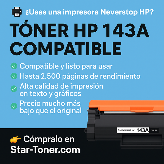 Toner HP 143A Compatible