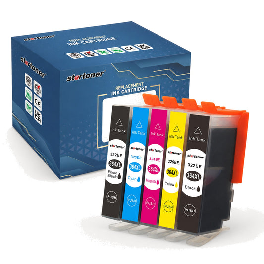 HP 364XL cartucho tinta compatible — vista frontal | Startoner