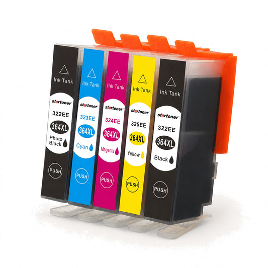 HP 364XL cartucho tinta compatible — ángulo lateral | Startoner