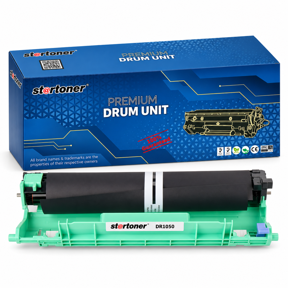 Kompatibel trumma Brother DR1050, huvudvy | Startoner
