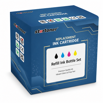 Set de botellas de tinta compatible Epson 102 - cuatro colores