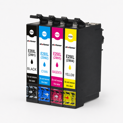 Set cartuchos tinta Epson 29XL compatible — 4 colores