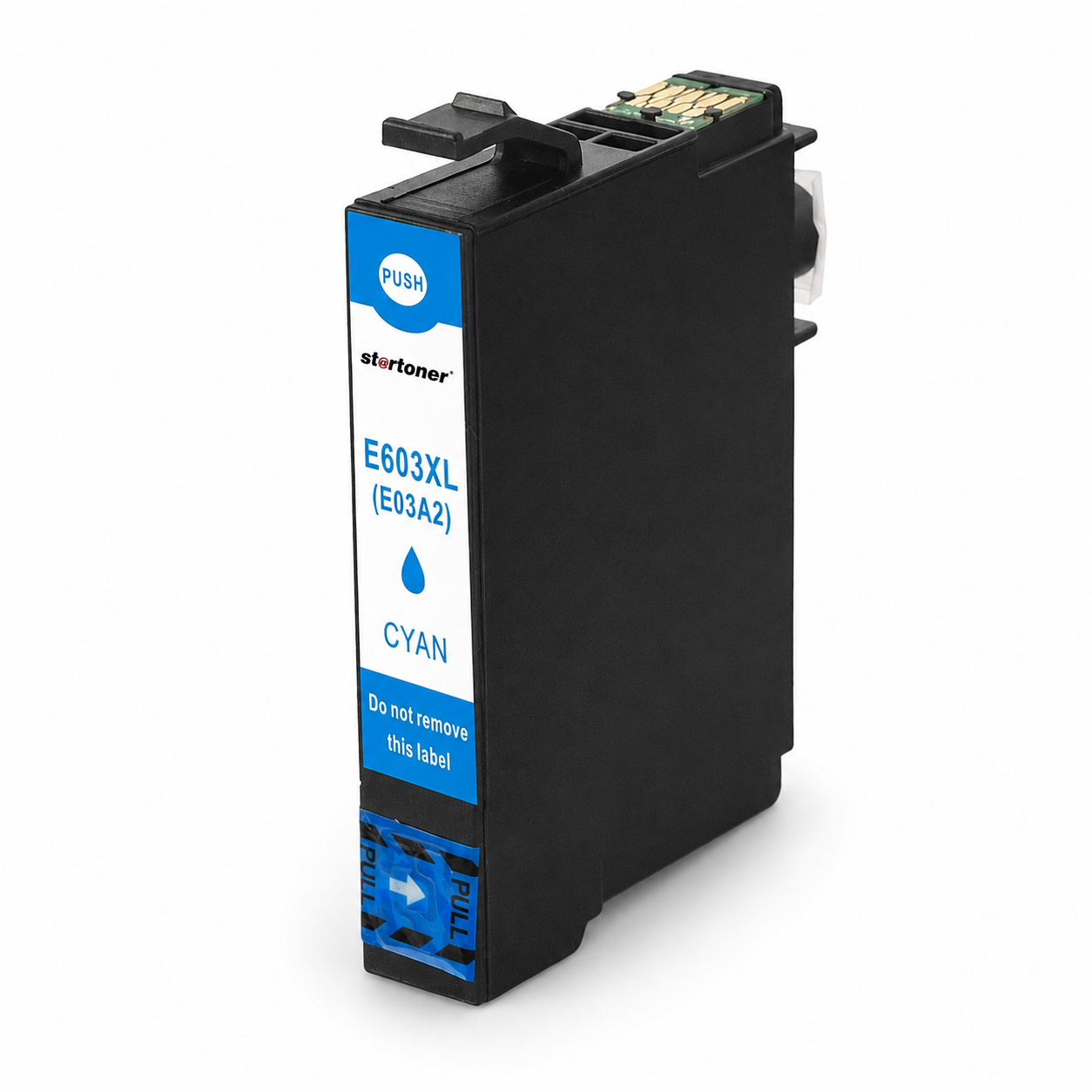 Cartucho tinta Epson 603XL Cian (E03A2) compatible · ISO 9001