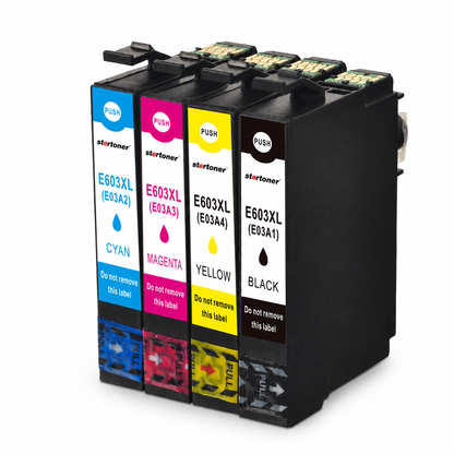 Set cartuchos tinta Epson 603XL compatible — 4 colores
