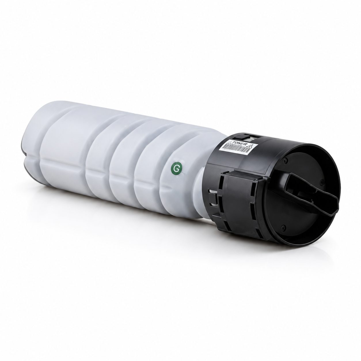 Tóner Konica Minolta TN116/TN117 compatible — vista frontal · 11.000 págs · ISO 9001
