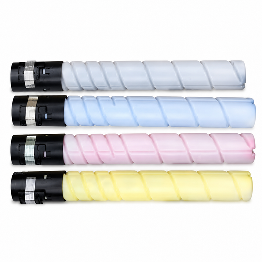 Set tóner Konica Minolta TN227 compatible — 4 colores