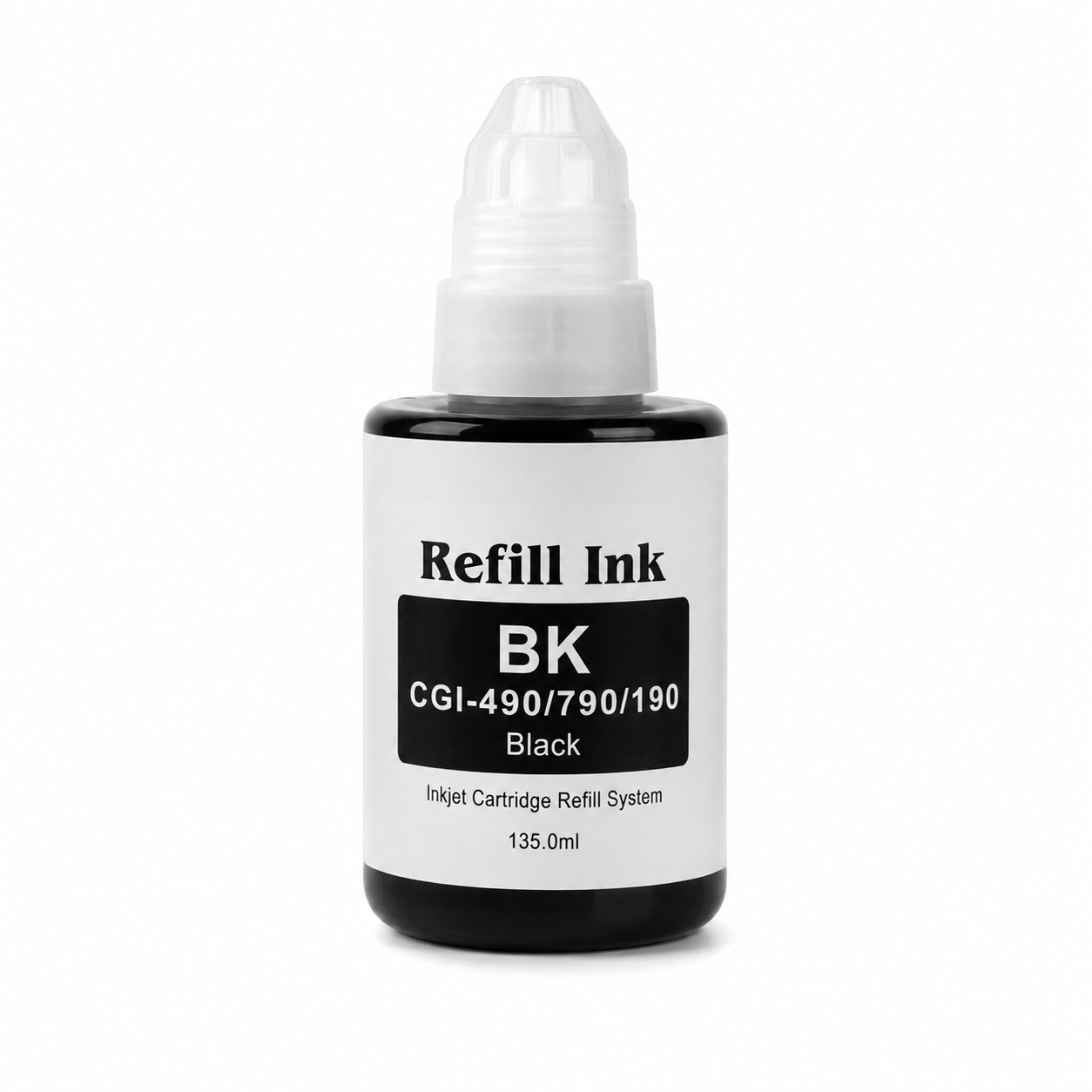 Botella tinta Canon G2411 Negro compatible · 6.000 págs · ISO 9001