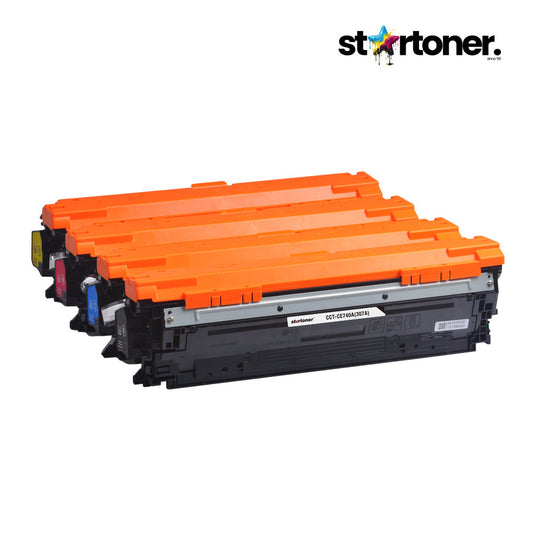 Tóner color HP 307A CE740A compatible · 7.000 págs