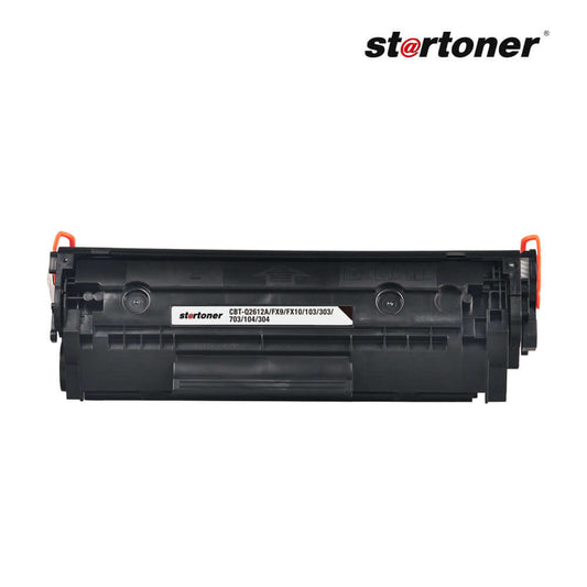 HP Q2612A tóner compatible — ángulo lateral | Startoner