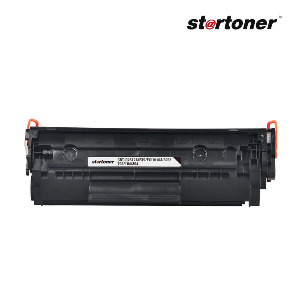 HP Q2612A tóner compatible — ángulo lateral | Startoner