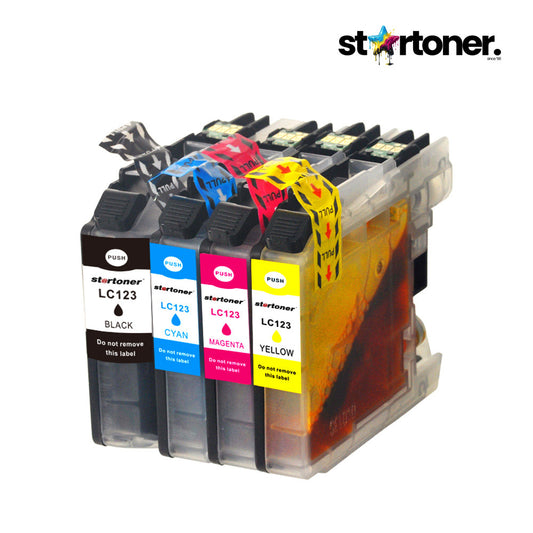 Cartucho tinta Brother LC123 compatible · 600 págs