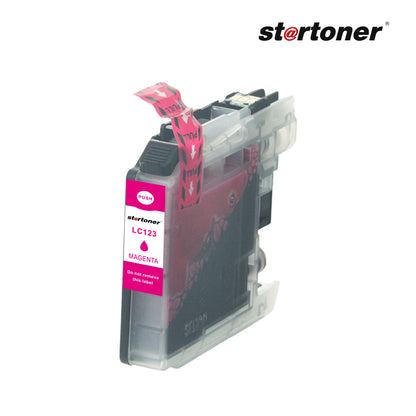 Brother LC123 cartucho tinta compatible — vista superior | Startoner