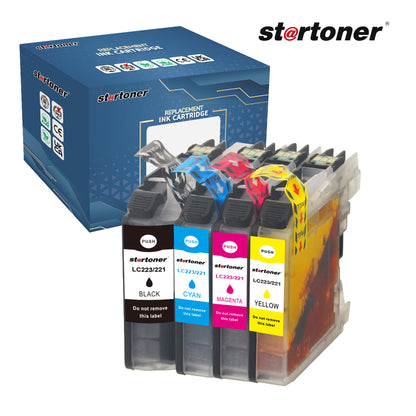 Brother LC223 cartucho tinta compatible — vista frontal | Startoner