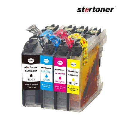 Brother LC223 cartucho tinta compatible — ángulo lateral | Startoner