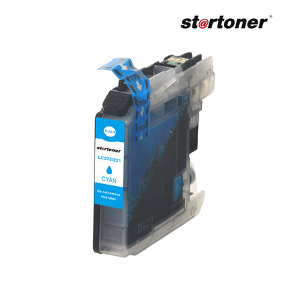 Brother LC223 cartucho tinta compatible — detalle de etiqueta | Startoner