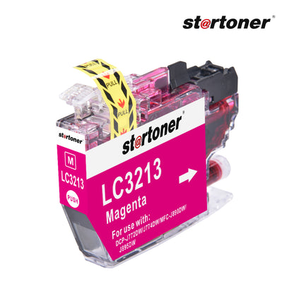 Brother LC3213 cartucho tinta compatible — detalle de etiqueta | Startoner