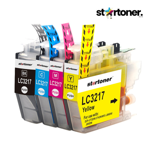 Cartouche d'encre Brother LC3217 compatible · 550 pages