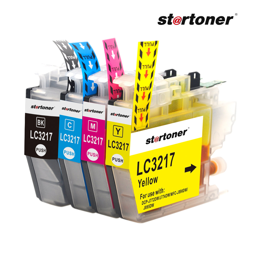 Brother LC3217 cartucho tinta compatible — ángulo lateral | Startoner