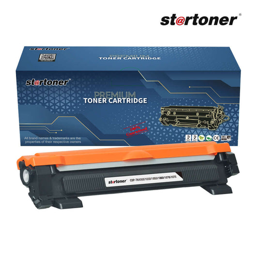 Brother TN1050 tóner compatible — vista frontal | Startoner