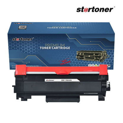 Brother TN2420 tóner compatible — vista frontal | Startoner