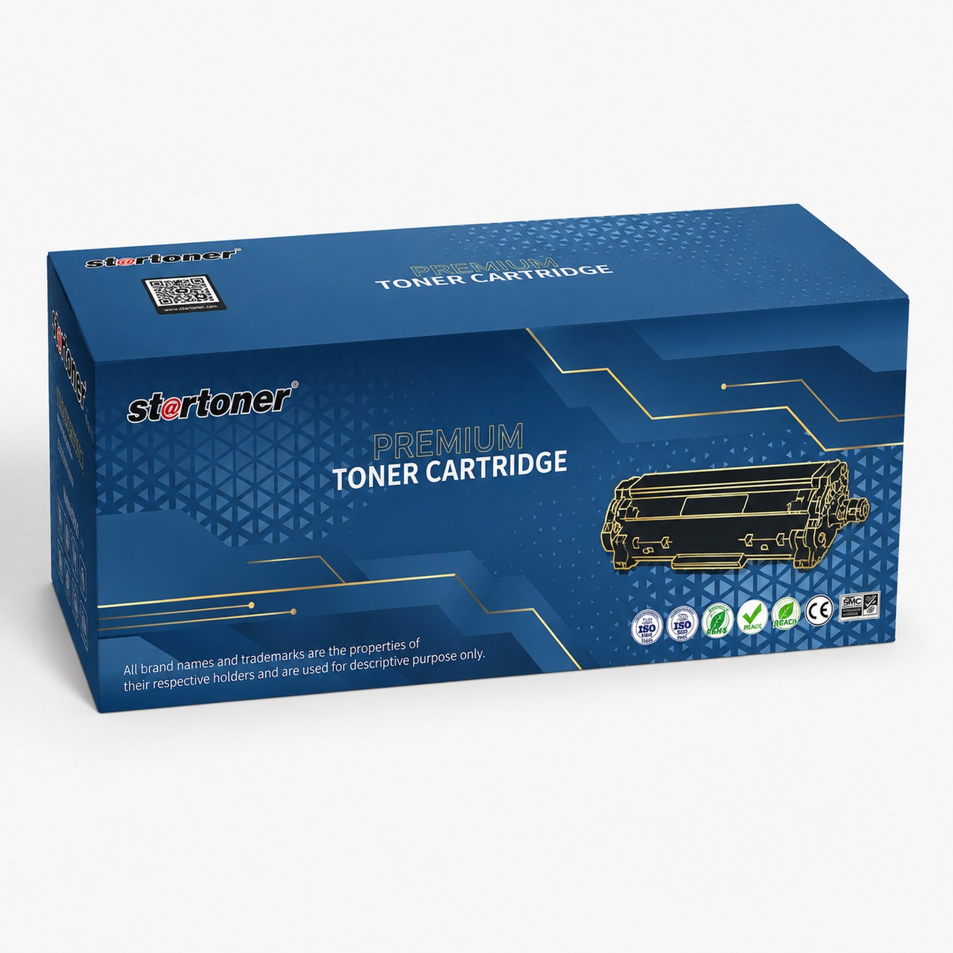 Brother TN247 TN243 caja tóner color compatible — vista frontal | Startoner
