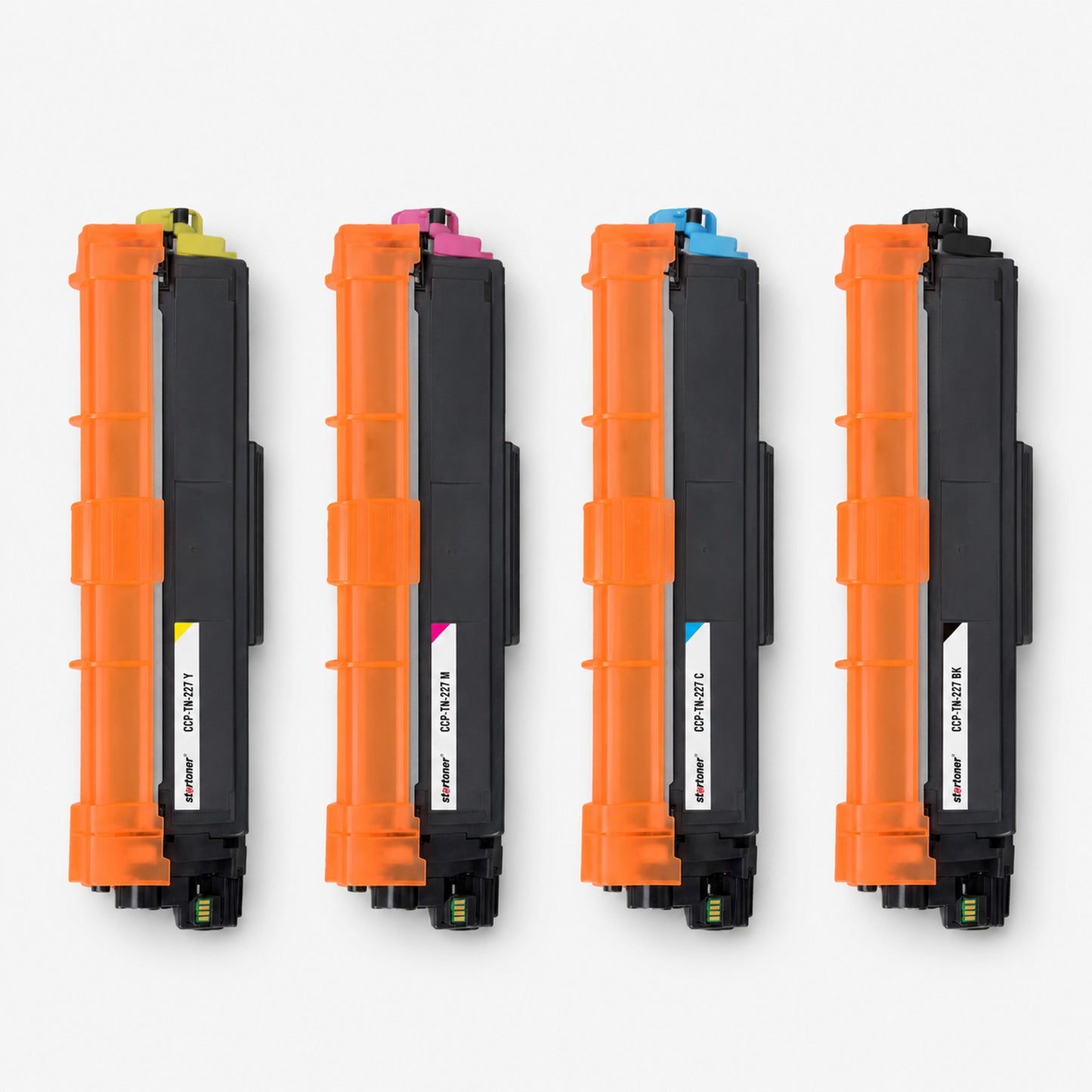 Brother TN247 TN243 tóner color compatible — set 4 colores vertical | Startoner