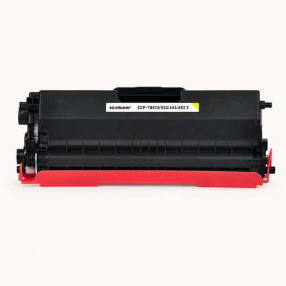 Brother TN423 TN433 Amarillo tóner color compatible — vista individual | Startoner