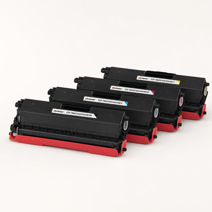 Brother TN423 TN433 tóner color compatible — set 4 colores vista 3/4 | Startoner