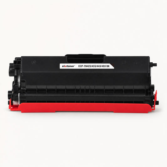 Brother TN423 TN433 Negro tóner color compatible — vista individual | Startoner