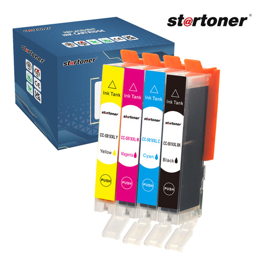 Canon CC-581 cartucho tinta compatible — vista frontal | Startoner