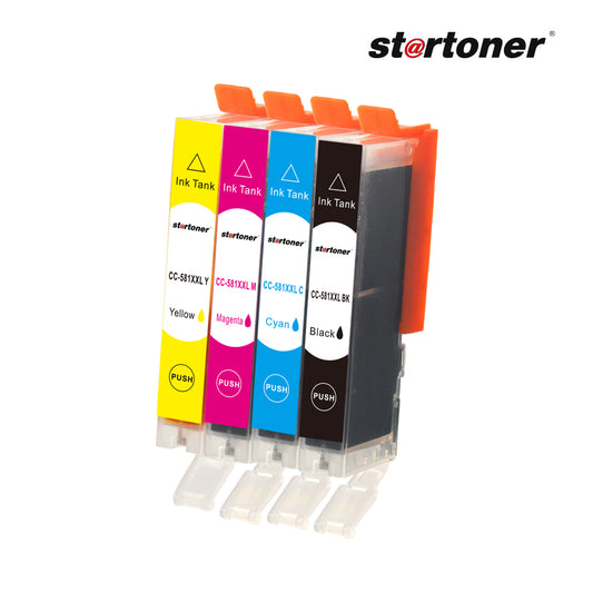 Canon CC-581 cartucho tinta compatible — ángulo lateral | Startoner