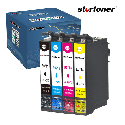Epson T0711 cartucho tinta compatible — vista frontal | Startoner