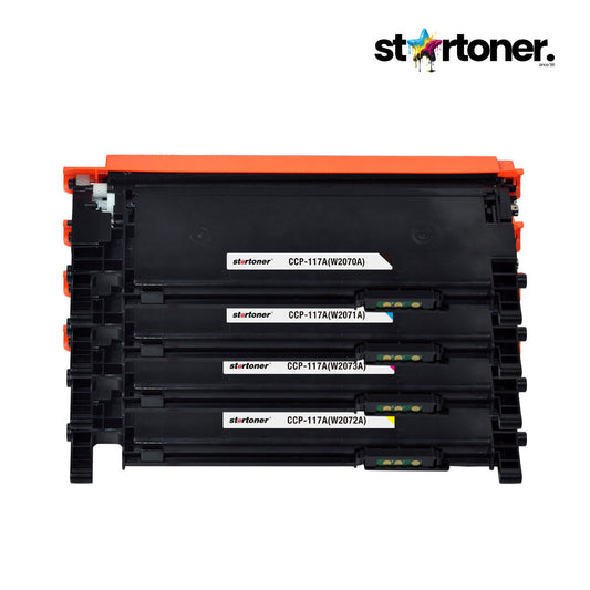 Tóner color HP 117A W2070A compatible · 1.000 págs