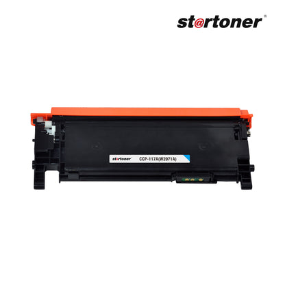 HP 117A tóner compatible — detalle de etiqueta | Startoner