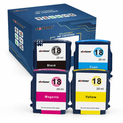 HP 18XL 88XL multipack cartuchos tinta compatible — caja y cartuchos | Startoner
