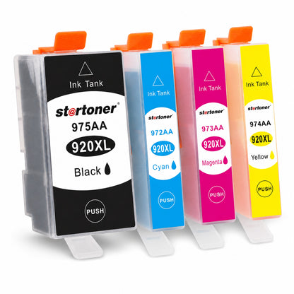 HP 920XL multipack cartuchos tinta compatible — set 4 colores | Startoner