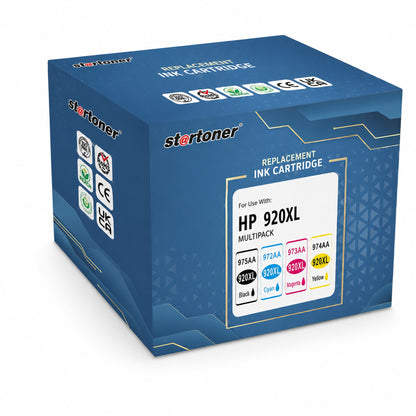 HP 920XL multipack caja compatible — vista frontal | Startoner