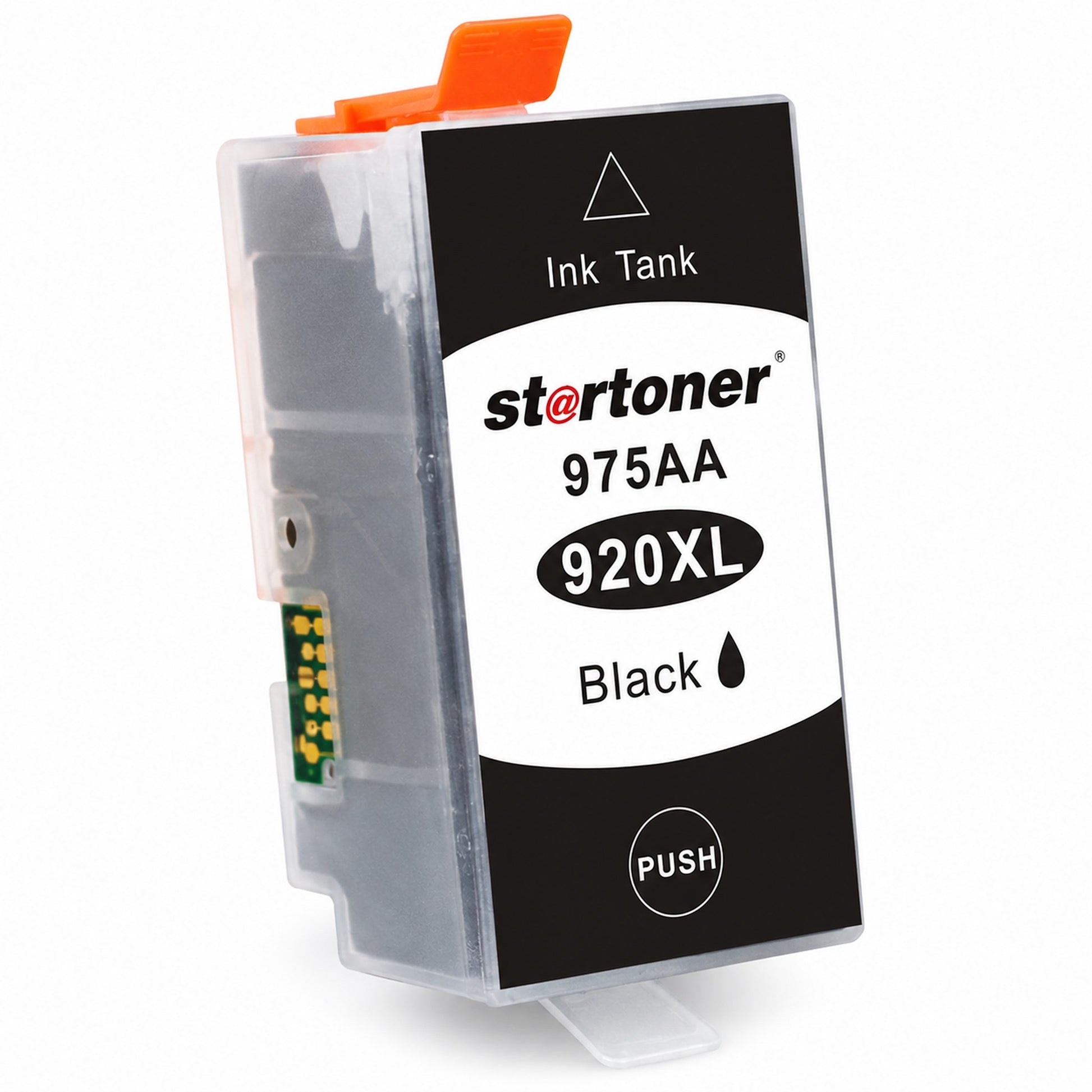 HP 920XL Negro cartucho compatible — detalle chip y código | Startoner