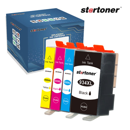 HP 934XL cartucho tinta compatible — vista frontal | Startoner