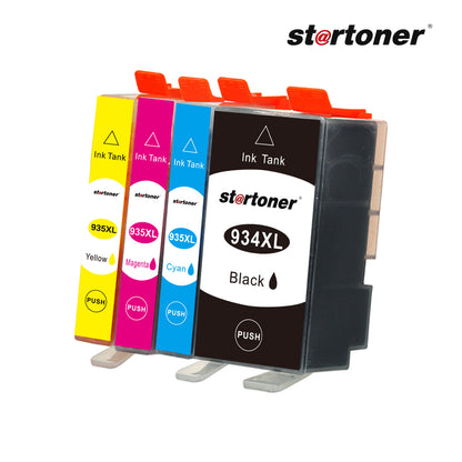 HP 934XL cartucho tinta compatible — ángulo lateral | Startoner