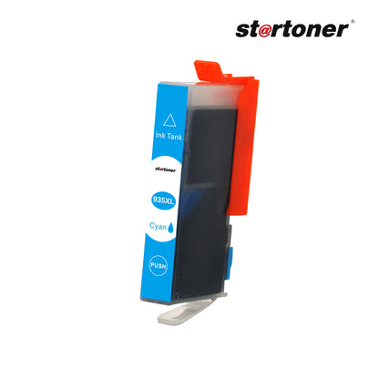 HP 934XL cartucho tinta compatible — detalle de etiqueta | Startoner
