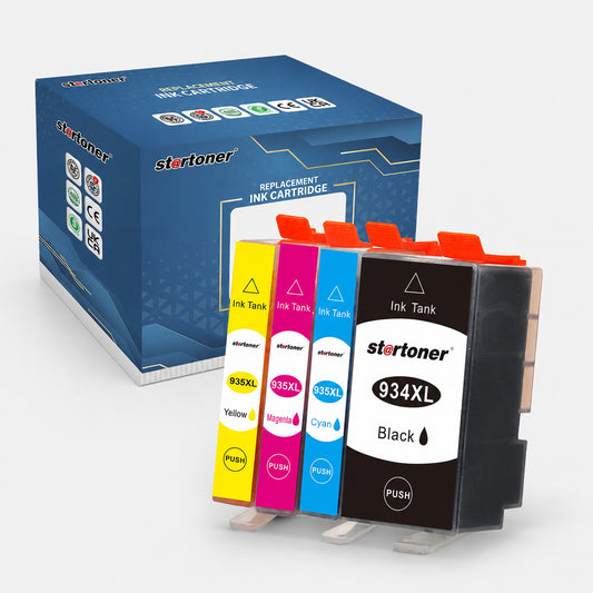 HP 934XL 935XL multipack cartuchos tinta compatible — caja y cartuchos | Startoner