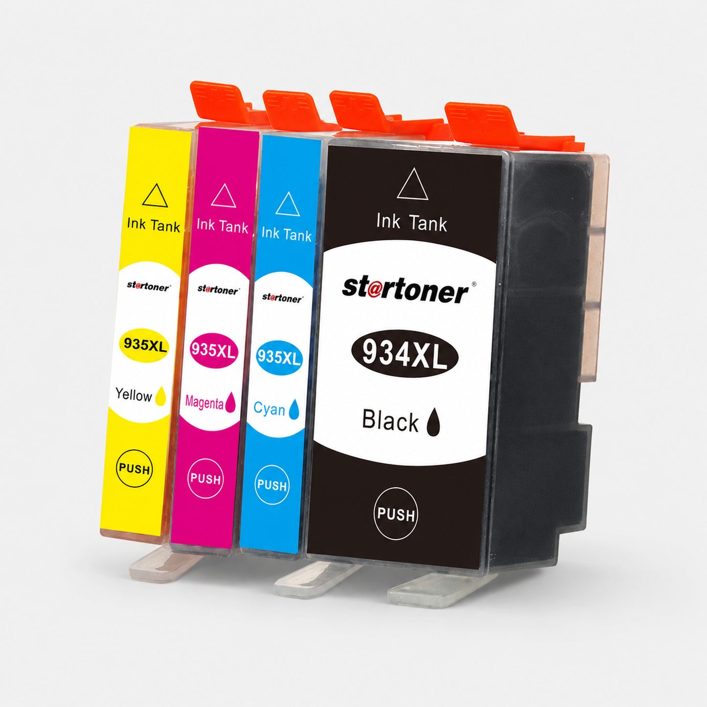 HP 934XL 935XL multipack cartuchos tinta compatible — set 4 colores | Startoner