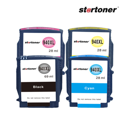 HP 940XL cartucho tinta compatible — ángulo lateral | Startoner
